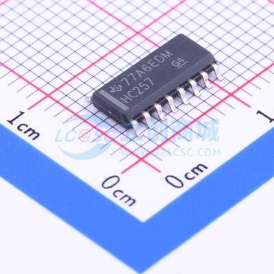 信号开关/编解码器/多路复用器 SN74HC257DR SOIC-16 TI/德州