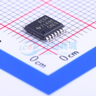 反相器 SN74AC04PWR TSSOP-14 TI/德州 电子元器件配单原装正品