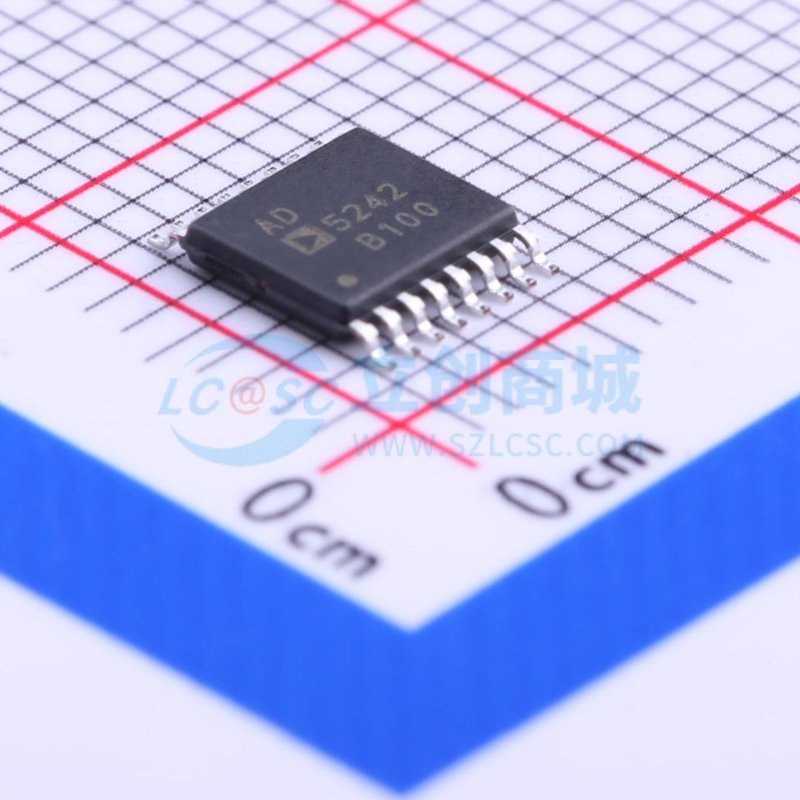 数字电位器 AD5242BRUZ100 TSSOP-16 ADI(亚德诺) 电子元器件配单