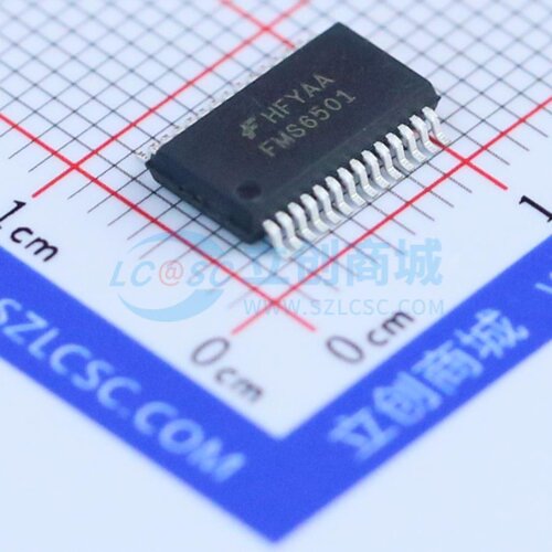 模拟开关-特殊用途 FMS6501MSA28X SSOP-28 onsemi(安森美) 原装