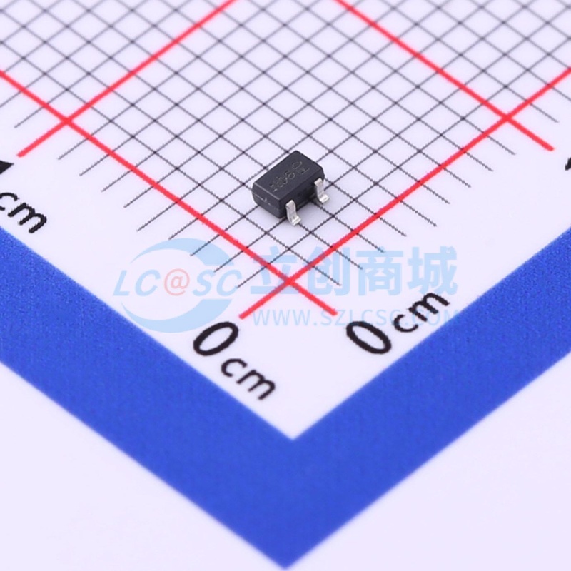 数字晶体管 DDTC123JUA-7-F SOT-323 DIODES(美台) 电子元件配单