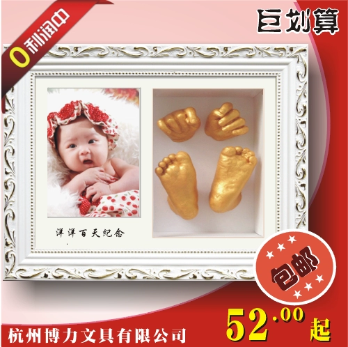 Детская трехмерная хваталка, детские отпечатки рук и ног, трехмерный отпечаток рук, чернильная подушечка для новорожденных