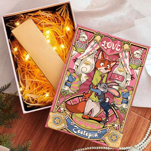 疯狂动物城礼物盒高级感盒子包装盒女友款送礼盒惊喜空盒生日礼盒