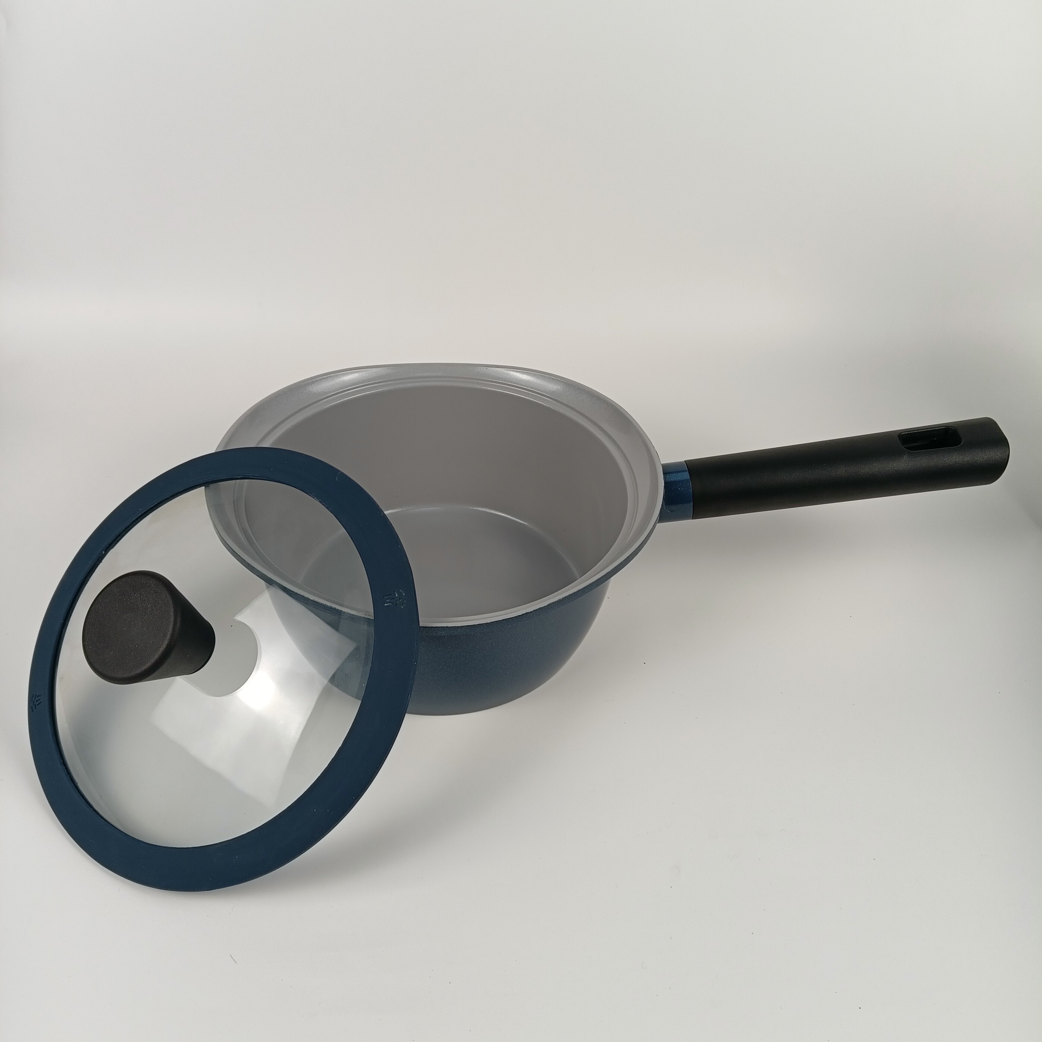 韩国进口汤锅煲汤熬粥煮奶锅颜值蒸煮炖锅燃气电磁炉两用辅食锅