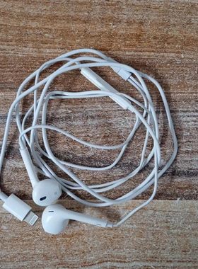 适用于苹果15/14/13/12/11有线耳机iPhone8/XR/7/XS/MAXPro扁头