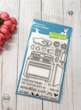 Lawn Fawn 烘焙乐趣 Sprinkled with Joy 进口透明印章