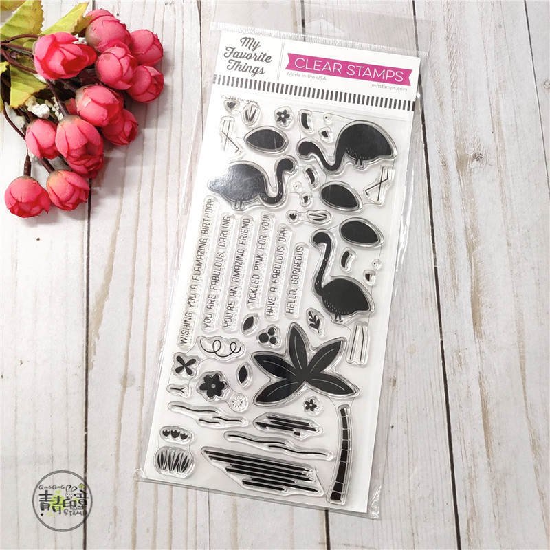 透明印章Flamazing火烈鸟