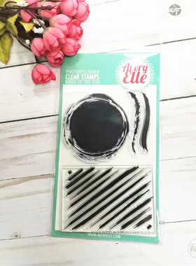 Avery Elle 漆画背景 Painted Backdrops 进口透明印章