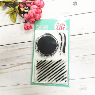 Avery Elle 漆画背景 Painted Backdrops 进口透明印章