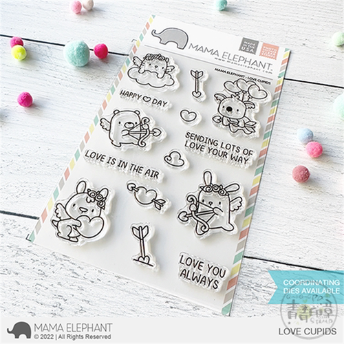 透明LoveCupidsn印章进口