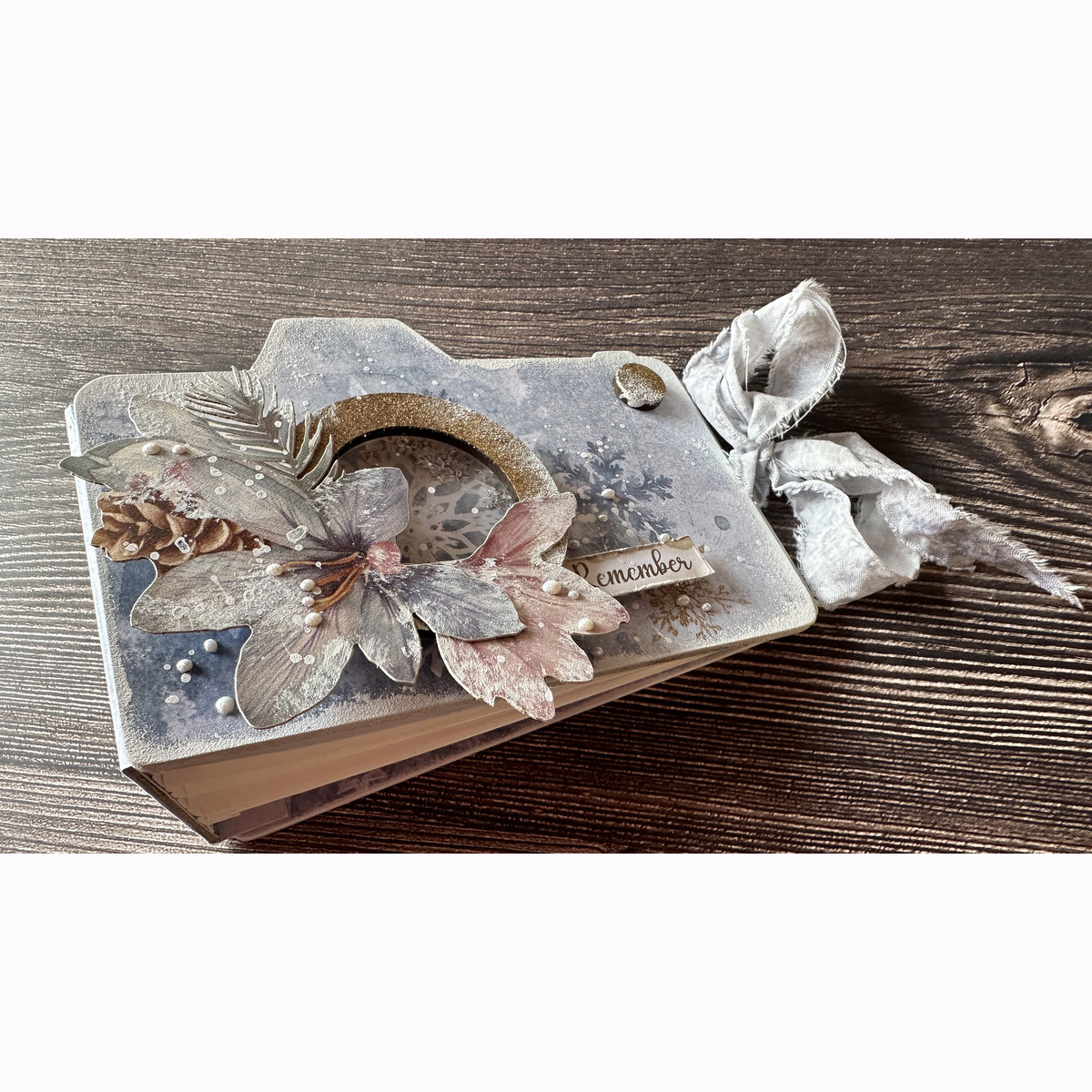 Stamperia 手工相册剪贴板封面配件 Crafty shapes photograph