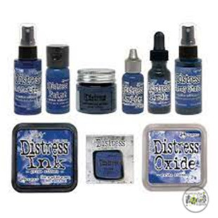 Distress 新色绸缎蓝 Prize Ribbon Oxide 进口印台系列