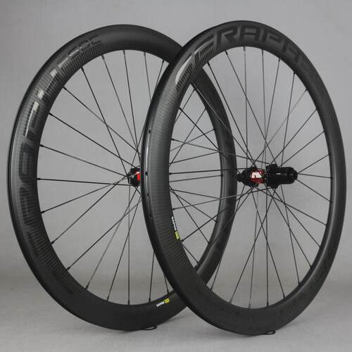 SERAPH品牌 DT240s花鼓50C桶轴碟刹公路轮组700c3K斜纹碳刀轮组
