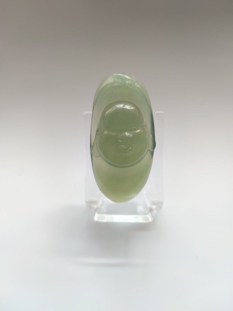 天然玉石岫玉冰料佛颈饰挂件吊坠鉴定师藏品,珠宝/钻石/翡翠,颈饰,淘宝优惠券,粉丝福利购,淘宝优惠卷