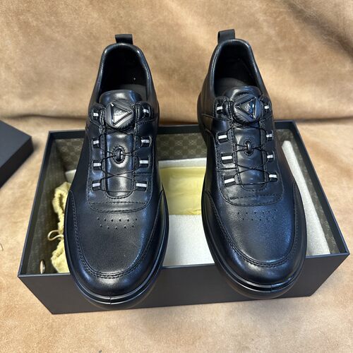 断码38 40 42 43撤柜高端品牌男休闲皮鞋头层牛皮免系带轻底AH15