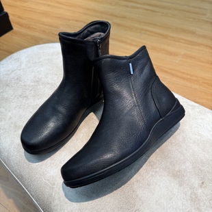保暖新款 短靴冬季 小羊皮女靴单靴品质很好HS1 品牌女士时装 断码