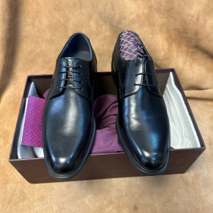 35码 德比皮鞋 小码 高端品牌商务正装 进口头层牛皮轻底X56 鞋 断码
