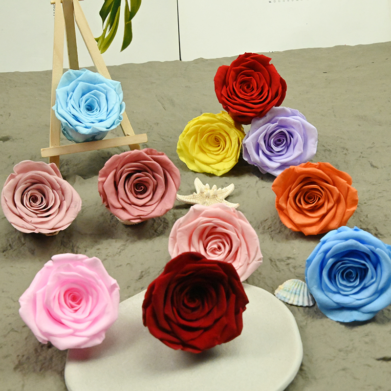 幻花永生花A级5-6厘米花头单朵