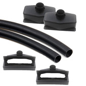 桌上足球机配件上下集球盒套装 足球机塑料出球口 波纹管线管桌式