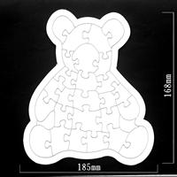 DIY Blank puzzles, educational puzzles, hand-drawn blank puzzles, 96 pieces, graffiti and drawing puzzles, art class puzzles thumbnail 7