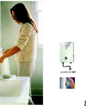白色家电家用即热式电热水器企业宣传册产品画册CDR素材模板