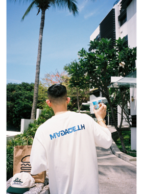 Magadeth  高定水洗面料设计师合作款tee美式复古2色 短袖 T恤