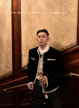 GAHKSTUDIO【年度压轴华丽战袍】今年大热灯芯绒小香夹克经典外套