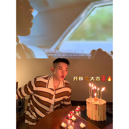 老钱风秋款咖色针织条纹长袖