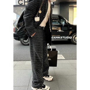 西裤 「人间香奈鹅」高级感粗花呢 FW24 GAHKSTUDIO