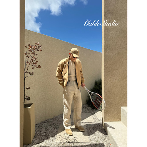 高腰宽松休闲裤百搭亚麻西裤