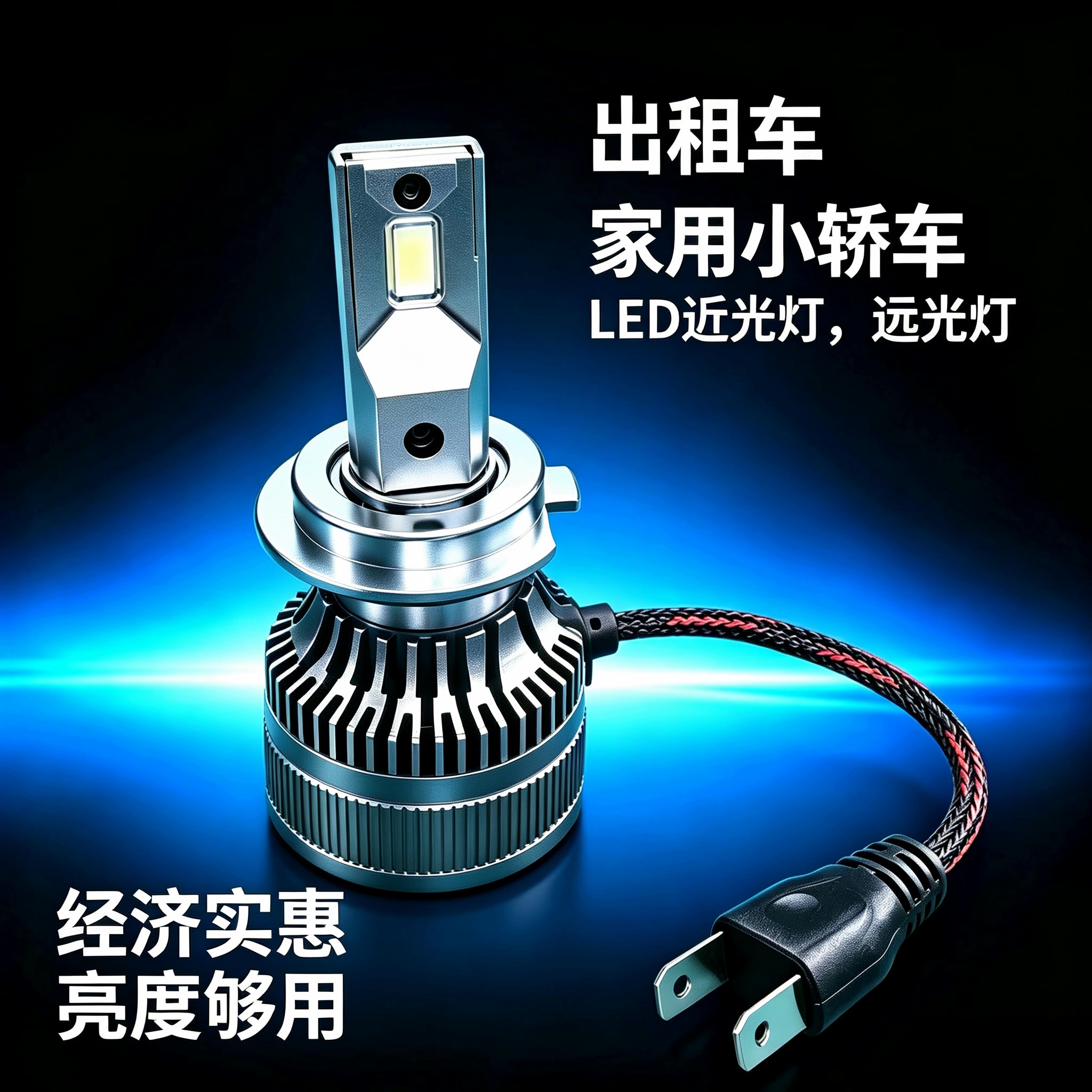 网约车耐用LED大灯9005H7大灯图片