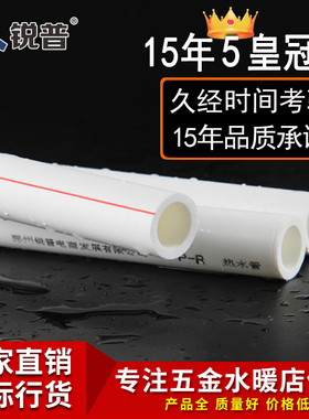 锐普 ppr水管管材  家装水管 热熔管 配件4分20 6分25 32 ppr管子