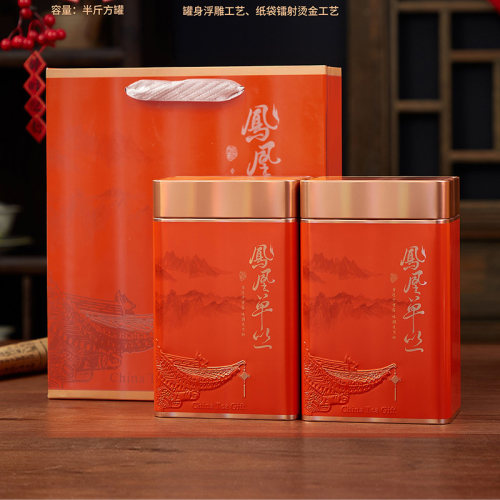 宫廷印象凤凰单丛鸭屎香乌岽单枞从潮州蜜兰浓香乌龙茶叶年货礼罐