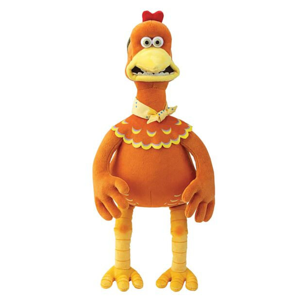 新款跨境 chicken run ginger 小鸡快跑毛绒玩具 毛绒玩偶公仔