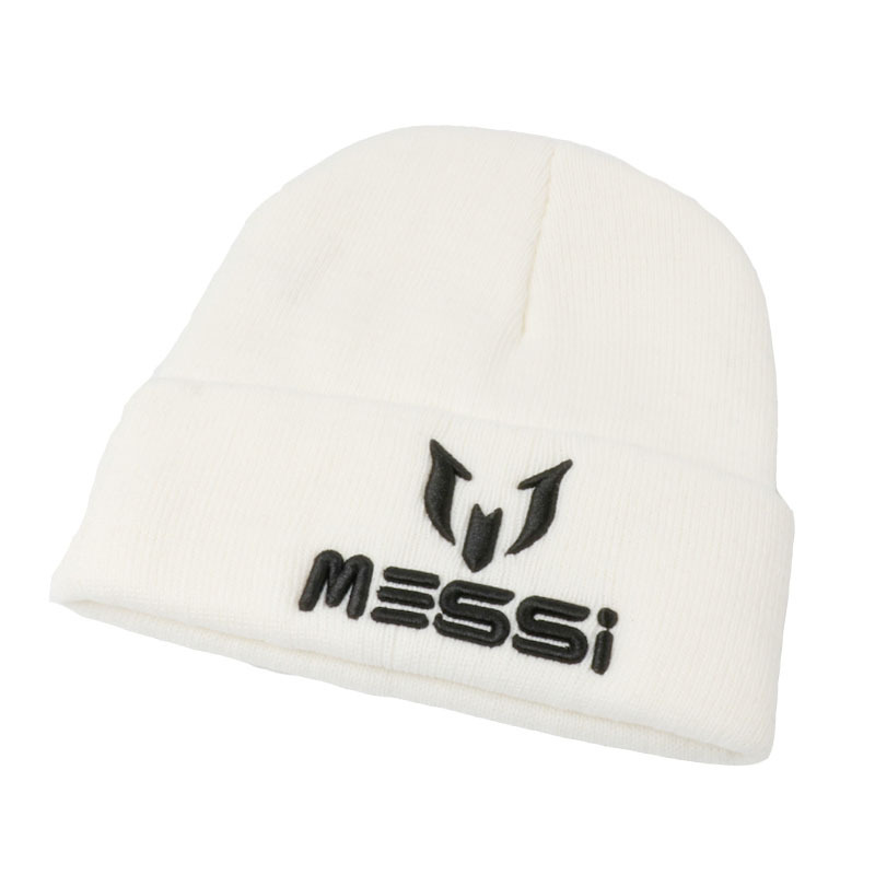 热款冬天messi针织毛线帽女潮韩版秋冬季保暖帽