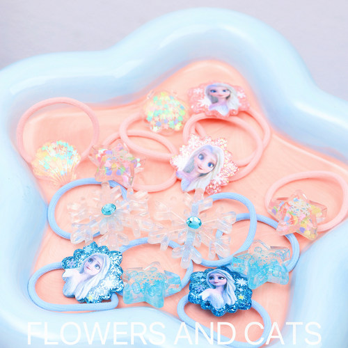 FlowersandCats公主头绳发饰女童