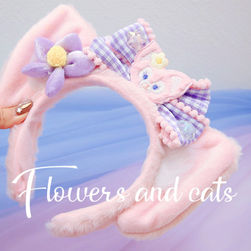 flowersandcats毛发箍女童头饰