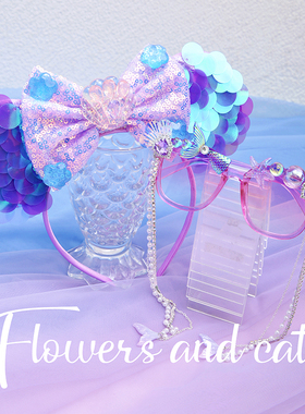 FlowersandCats 玲娜贝儿米奇发箍女童不伤发头饰宝宝发饰小女孩