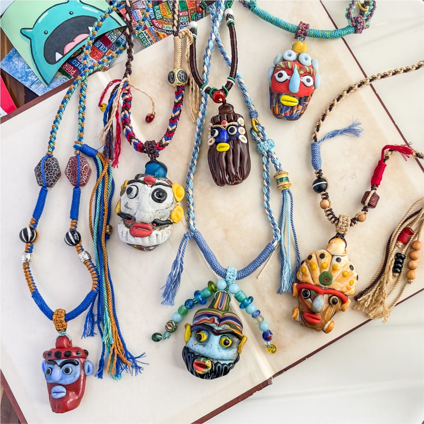 小红书达摩项链腓尼基娃娃