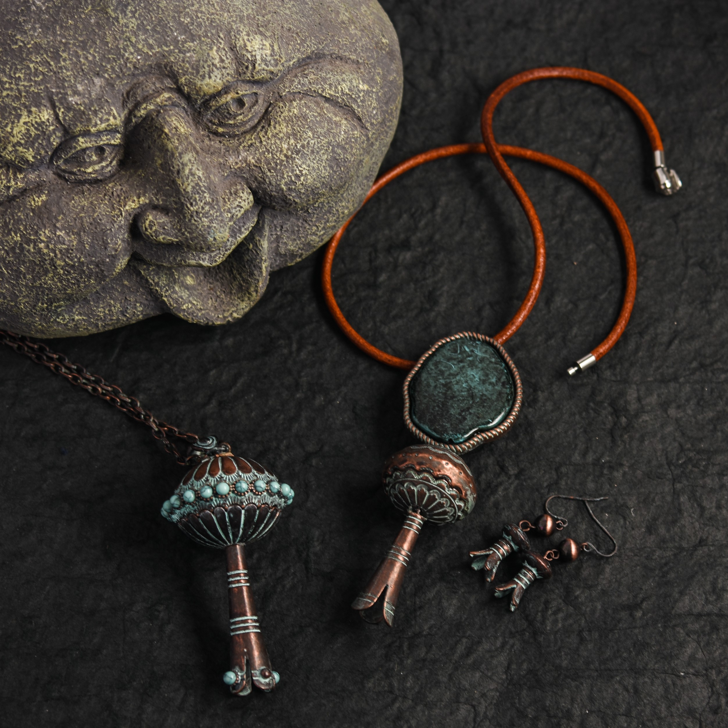 浮生只合尊前老，雪满长安道。部落印第安人波西米亚项链秋冬孤品