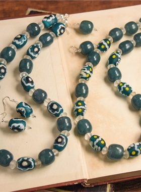 单圈欧美风随形珠串老矿料