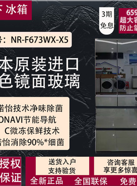 松下冰箱NR-F673WX/F658WX/601/521/509/607日本原装进口