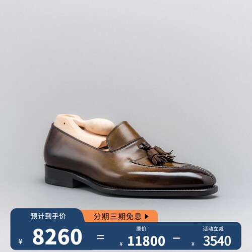 官方代理擦色loafer乐福鞋休闲