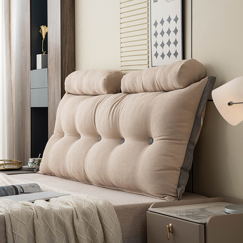轻奢高端床头靠垫单双人大床靠枕