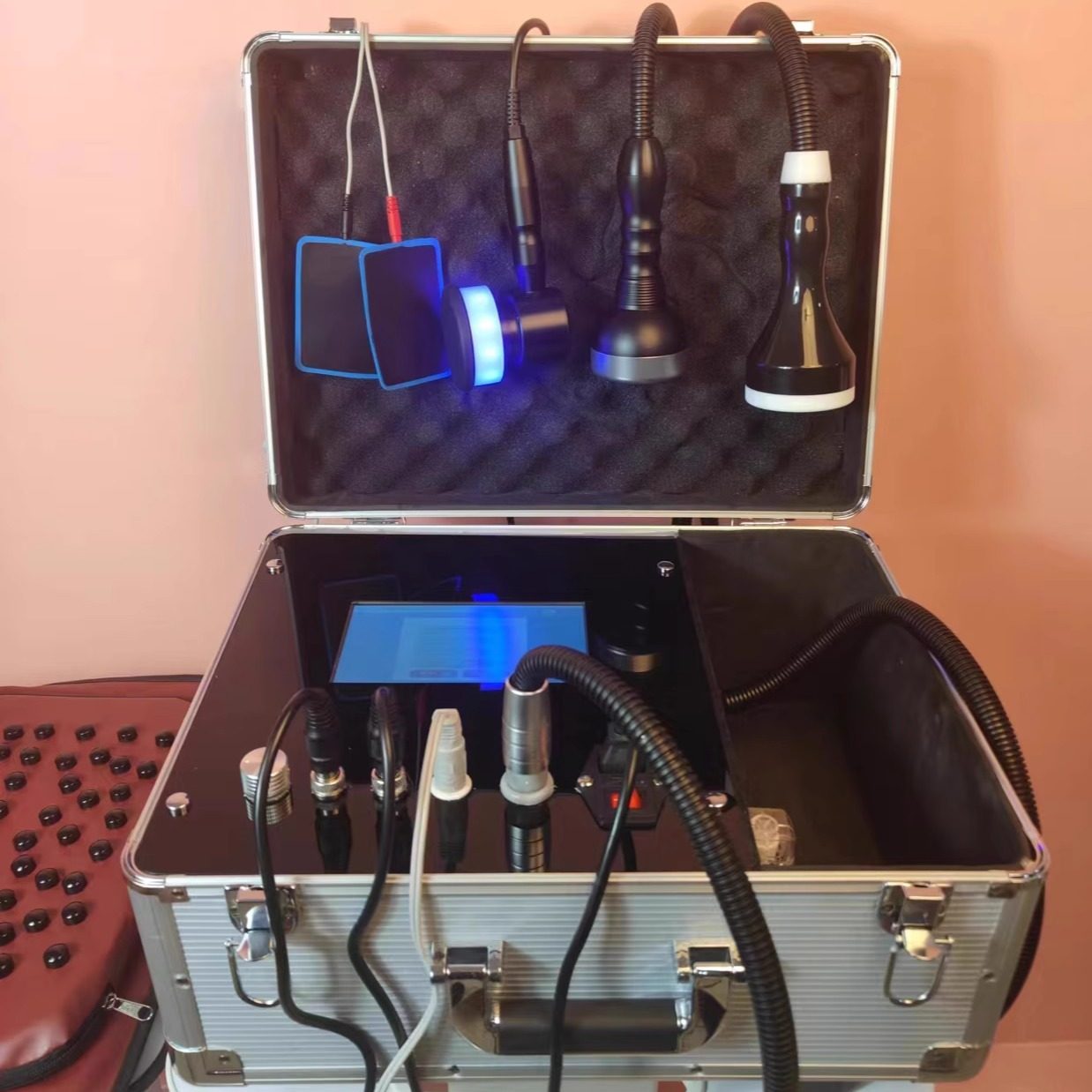 隔热空塑型仪器生命能量三通腹部排湿寒疏通经络仪体雕仪腹包减肥