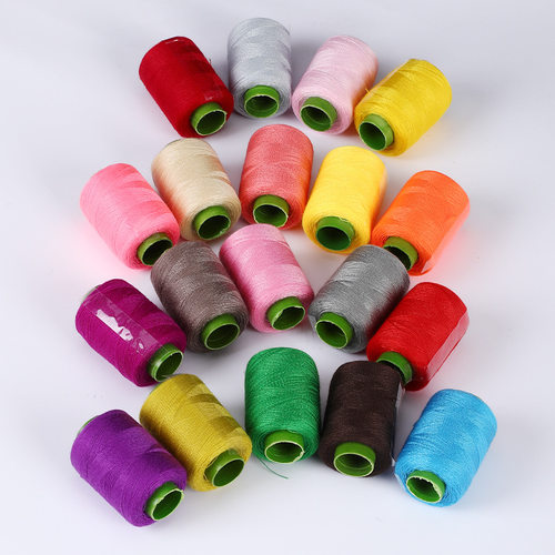 缝纫线家用小卷彩线手工缝衣服线