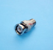 视频连接器 BNC 英制 F母头 BNC公头 F母转接头 BNC公