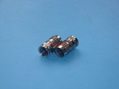 有线电视接头 RG6 英制两屏蔽分配器用 纯铜 公制 5冷压F头