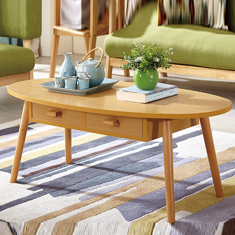 北欧实木茶几简约日式客厅组合茶几角几现代咖啡厅长茶几圆桌|ruв категории жилой мебели, несколько видов, чайный столик - от Buy2taobao.com для оказания профессиональной услуги покупки агента Taobao