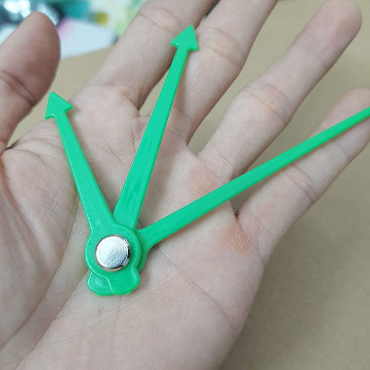 塑料指针材料包创意DIY手工制作钟表配件时分秒针螺丝密扣转盘针